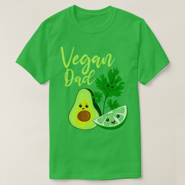T-shirt Vegan Papa (Design devant)