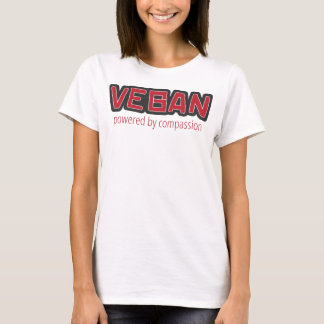 T-shirt Vegan propulsé par la compassion