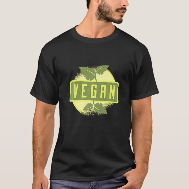 T-shirt Vegan saine alimentation santé Cuisine sans viande (Devant)
