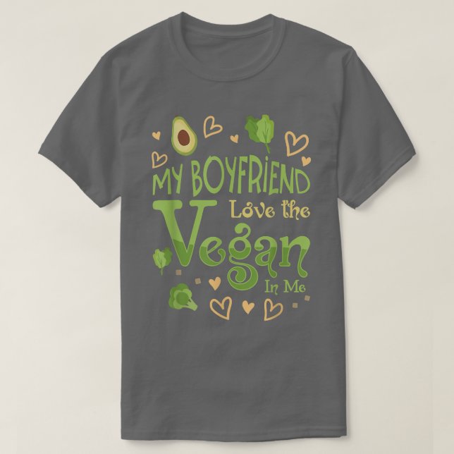 T-shirt Vegan Soy Avocado Broccoli Plante Lifestyle V (Design devant)