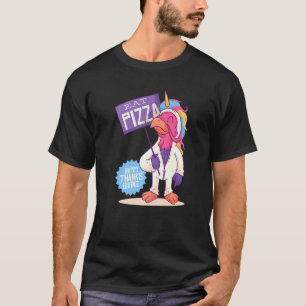 T-shirt Vegan Turquie Pizza Thanksgiving Costume Unicorn