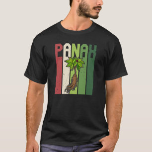 T-shirt Vegan Vegan Panax Plante Médecine Nourriture Dicto