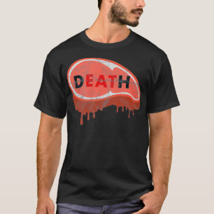 T-shirt Végan veganisme de la mort régime basé sur le Plan