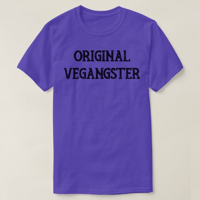 T-shirt Vegangster 2 original (Design devant)