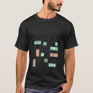 T-shirt Véganoholique Ami des Animaux Nutrition Végane