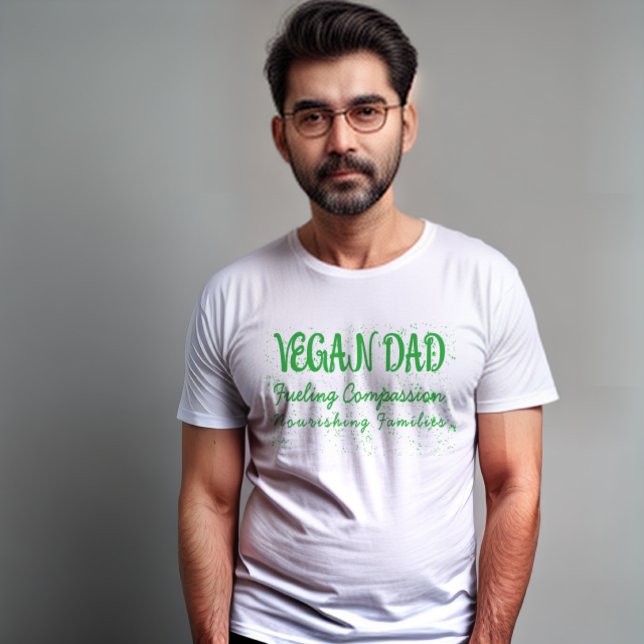 T-shirt VeganPapa : Amour de famille compatissant (Créateur téléchargé)