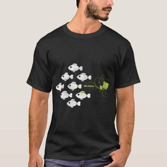 T-SHIRT VÉGANS DÉFIENT (Devant)