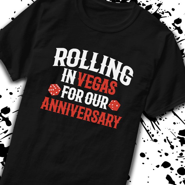 T-shirt Vegas Anniversaire Voyage - Vegas Couples - Las Ve (Créateur téléchargé)
