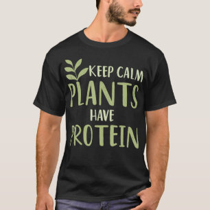 T-shirt Vegas Conserver Le Calme Plantes Ont Protéine Vert