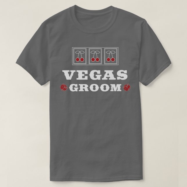 T-shirt Vegas Groom Squad Vegas Mariage 2209 (Design devant)