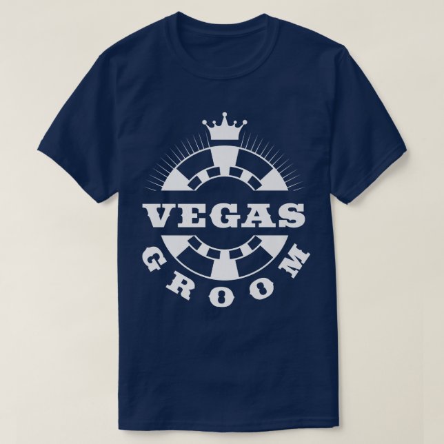 T-shirt Vegas Groom Squad Vegas Mariage 2213 (Design devant)