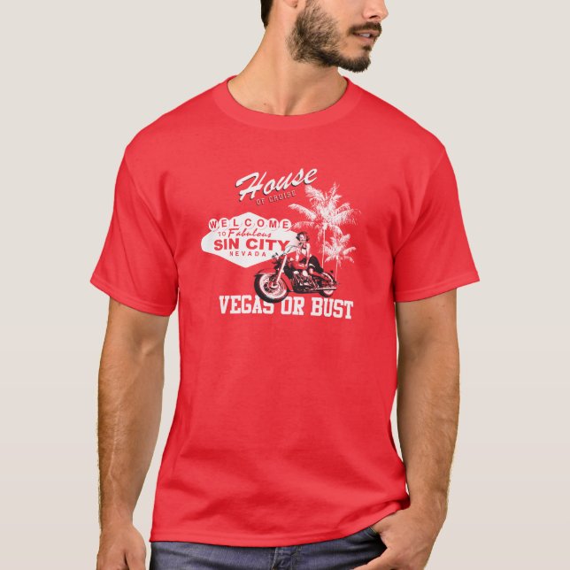 T-shirt vegas ou buste (Devant)