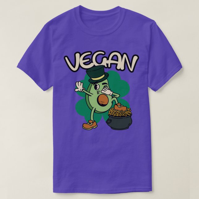 T-shirt Vegas sont partoutAvocado (Design devant)