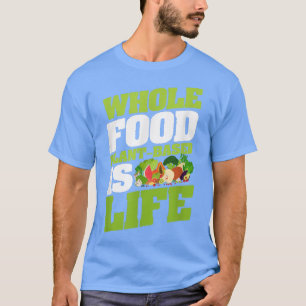 T-shirt Végétal À Base De Vie Végétarien PAM