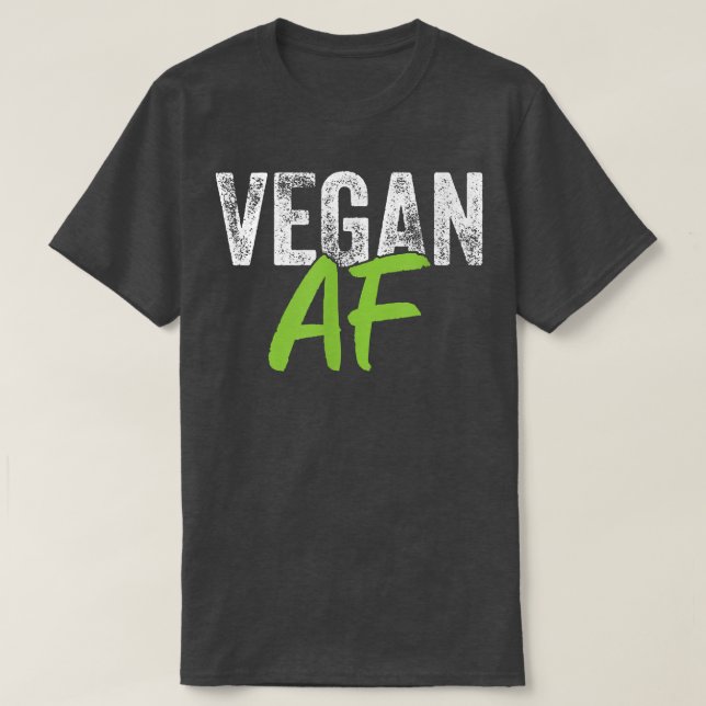 T-shirt Végétal AF amusant Végétarien Véganisme Plante Ali (Design devant)