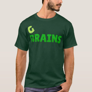 T-shirt Végétal Cerveau et Légumes de céréales amour Végét