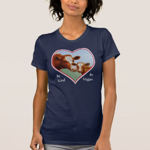 T-shirt Végétal de vache et de veau de Guernesey