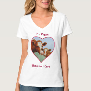 T-shirt Végétal de vache et de veau de Guernesey