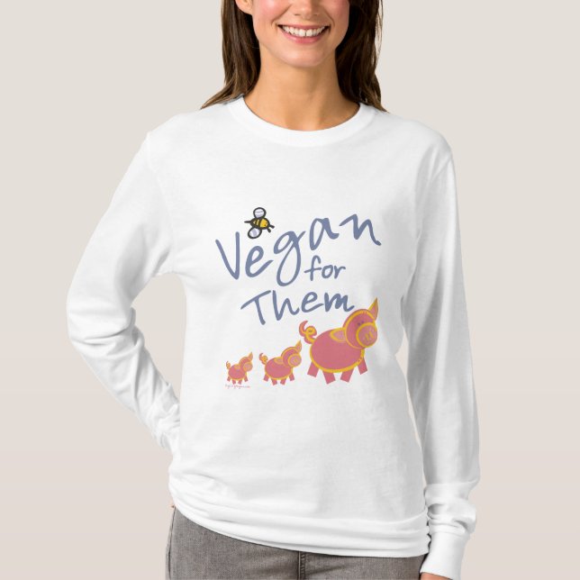 T-shirt Végétal pour animaux (Devant)