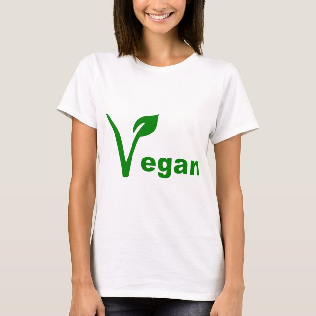 T-shirt Végétalien (Devant)