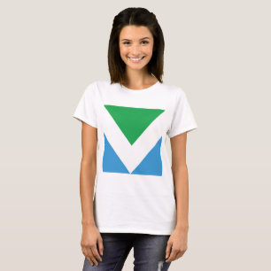 T-shirt VÉGÉTALIEN de DRAPEAU