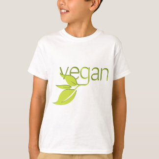 T-shirt Végétalien feuillu