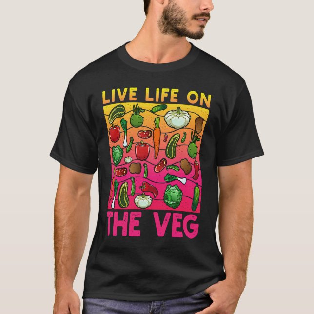 T-shirt Végétalien Végétalien Citation 4 (Devant)