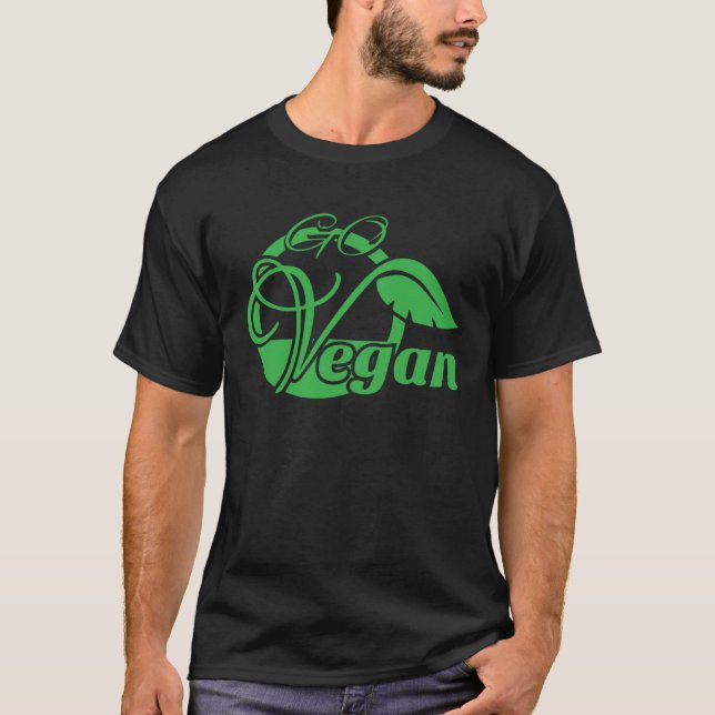 T-shirt Végétalien Végétarien (Devant)
