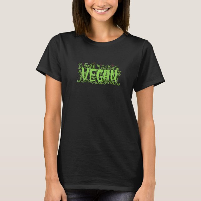 T-shirt Végétalien Végétarien (Devant)