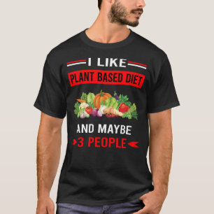 T-shirt Végétalien Végétarien Sans Viande Végétalisme