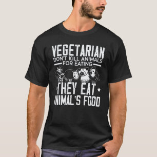 T-shirt Végétalien Végétarienisme Sain Végétarien