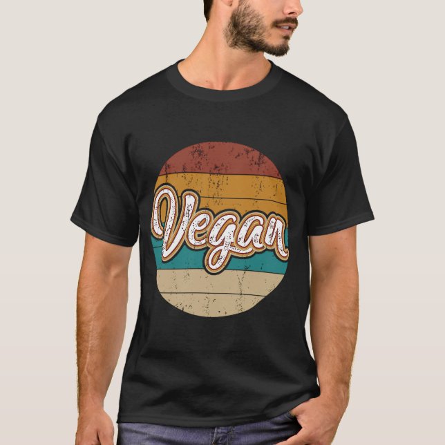T-shirt Végétan végétan végétan végétalien muscle sain vég (Devant)