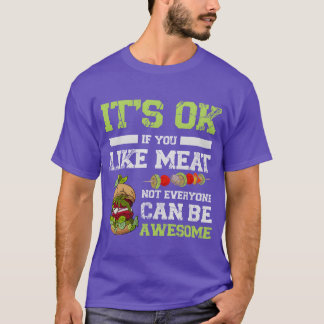 T-shirt Vegetarian Fast Food Vegan Veggie retro