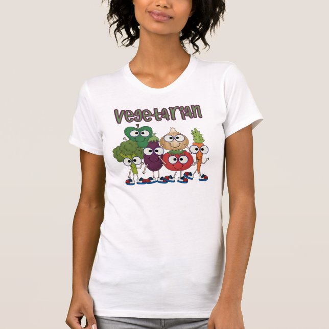 T-shirt Végétarien (Devant)