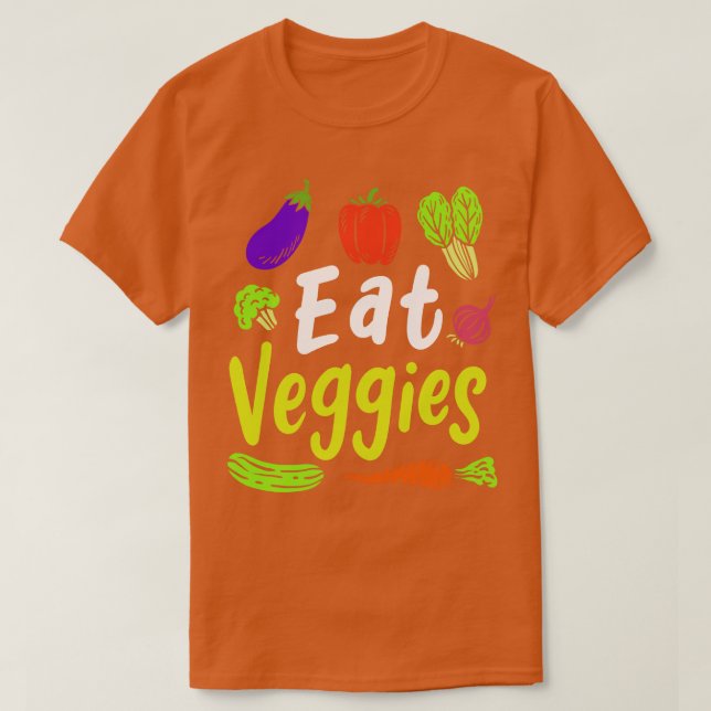 T-shirt Végétarien (Design devant)