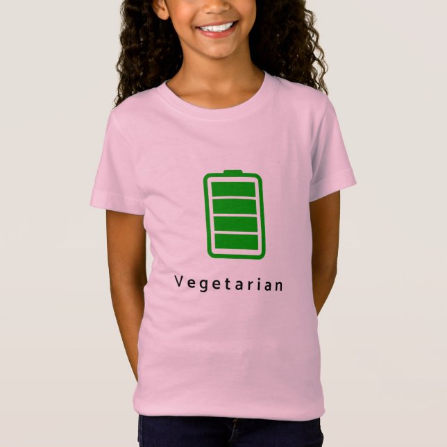 T-Shirt Végétarien (Devant)