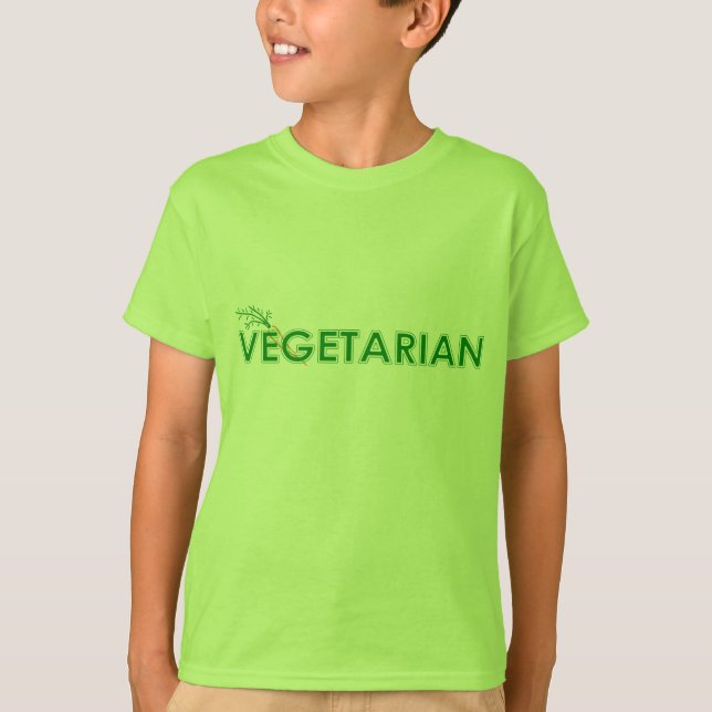 T-shirt Végétarien (Devant)