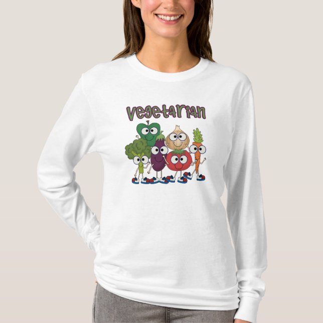 T-shirt Végétarien (Devant)