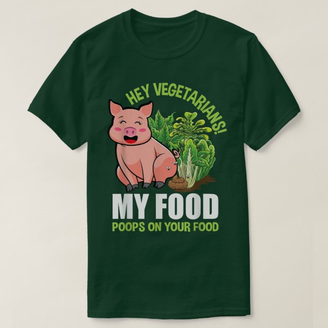 T-shirt Végétarien amusant Veggie Plante à base de Vegan M (Design devant)