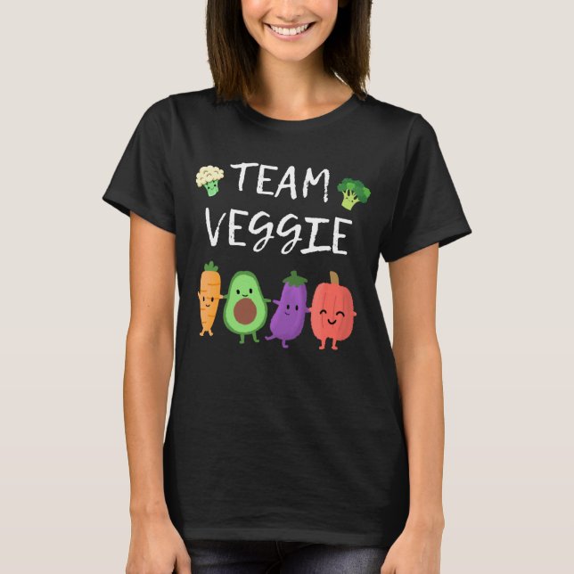 T-shirt Végétarien amusant Veggie Plante végétarien (Devant)