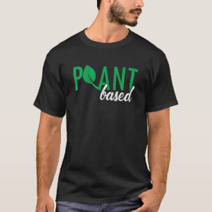 T-shirt Végétarien Basé plante Go Vegan