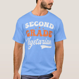T-Shirt végétarien de deuxième année pour mangeur