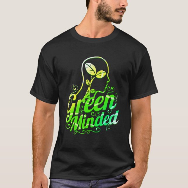 T-shirt Végétarien Écolo Végétalien (Devant)