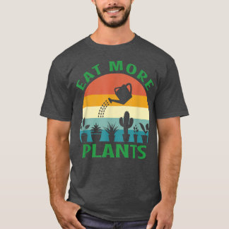 T-shirt Vegetarien Plante jardinage Cactus Plantes Des
