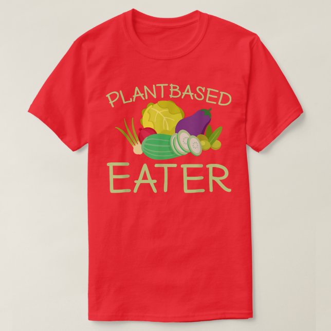 T-shirt végétarien végétarien (Design devant)