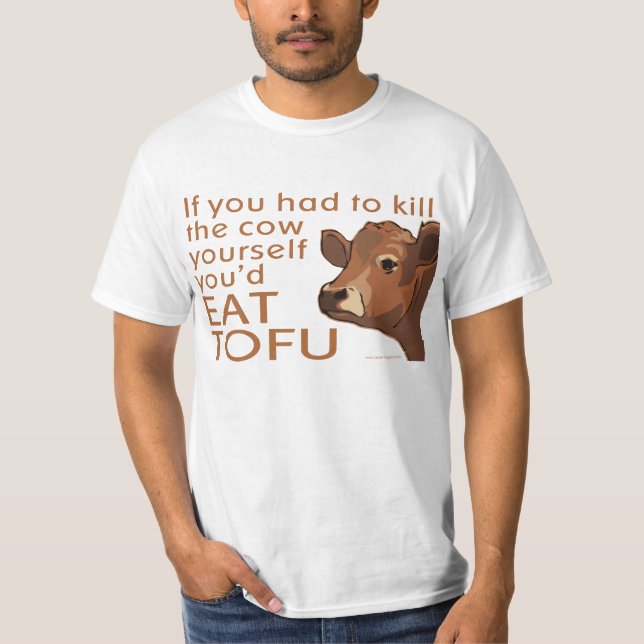 T-shirt Végétarien, Végétarien (Devant)