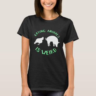 T-shirt Végétarien Végétarien Lifestyle Pas de viande Régi