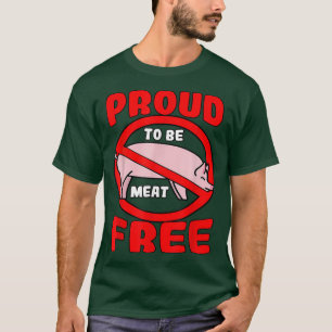 T-shirt Végétarien Végétarien Lifestyle Viande Régime Libr