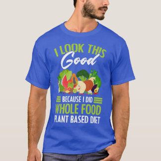 T-shirt Végétarien Végétarien WFPBD Prem à base de Plante 