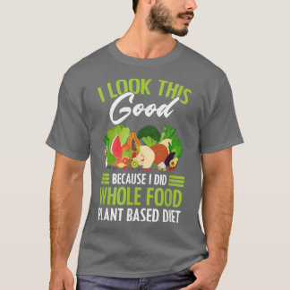 T-shirt Végétarien Végétarien WFPBD T-Sh à base de Plante 